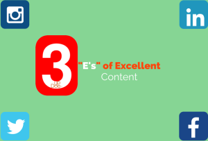 Creating excellent content for social media