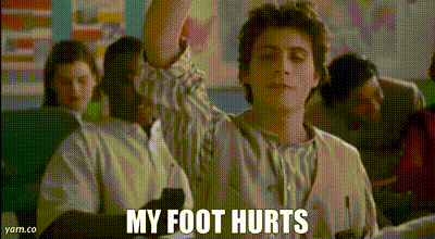 my foot hurts updoc blog